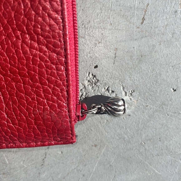 Brighton Red Croc-Embossed Key & Card Holder - Picture 3 of 5